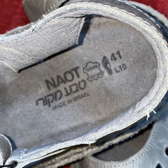 NAOT SHOES MARY JANE SZ 41 EU/ 10 USA - Picture 4 of 5